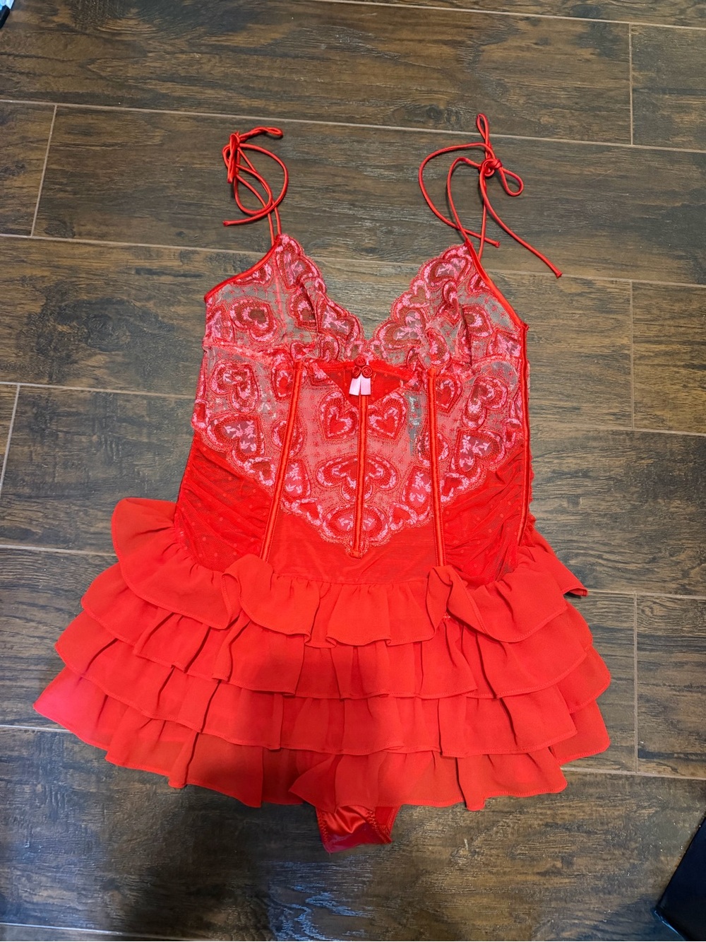 For Love And lemons heartbeat slip dress